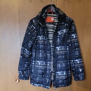 Orage Black and White Ski Jacket